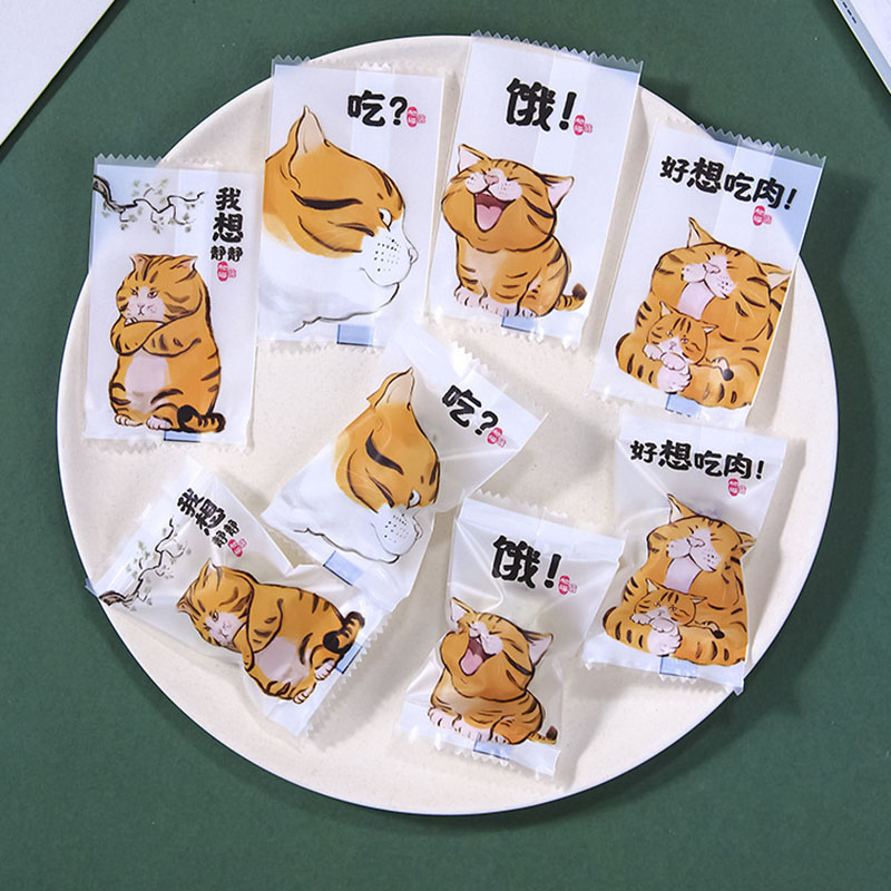 Food Snacks For Baby Shower - AQ 100 sztuk/partia Cartoon Cute Cat