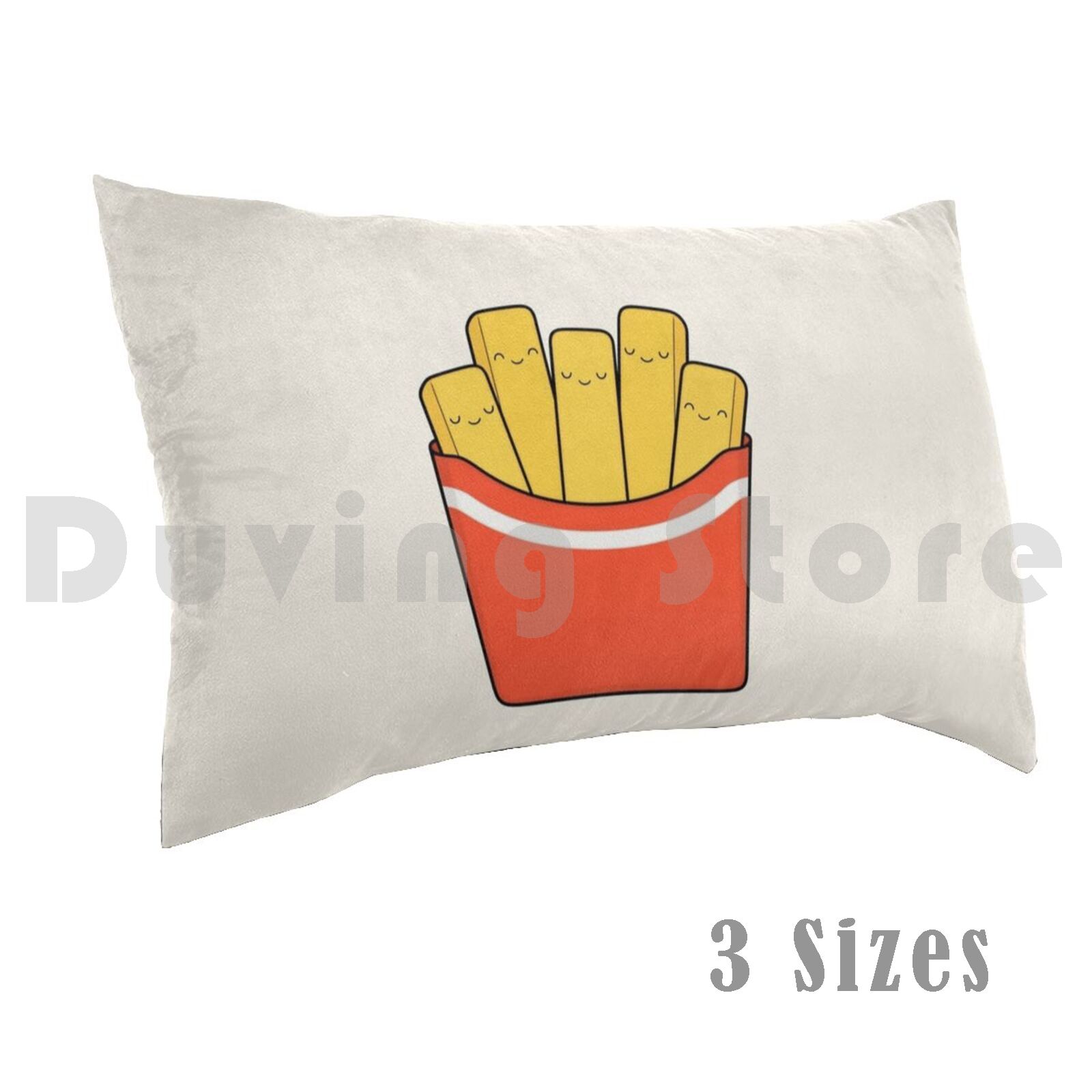 Yummy Food Snacks - Poszewka na poduszkę Najlepsze Frytki 50