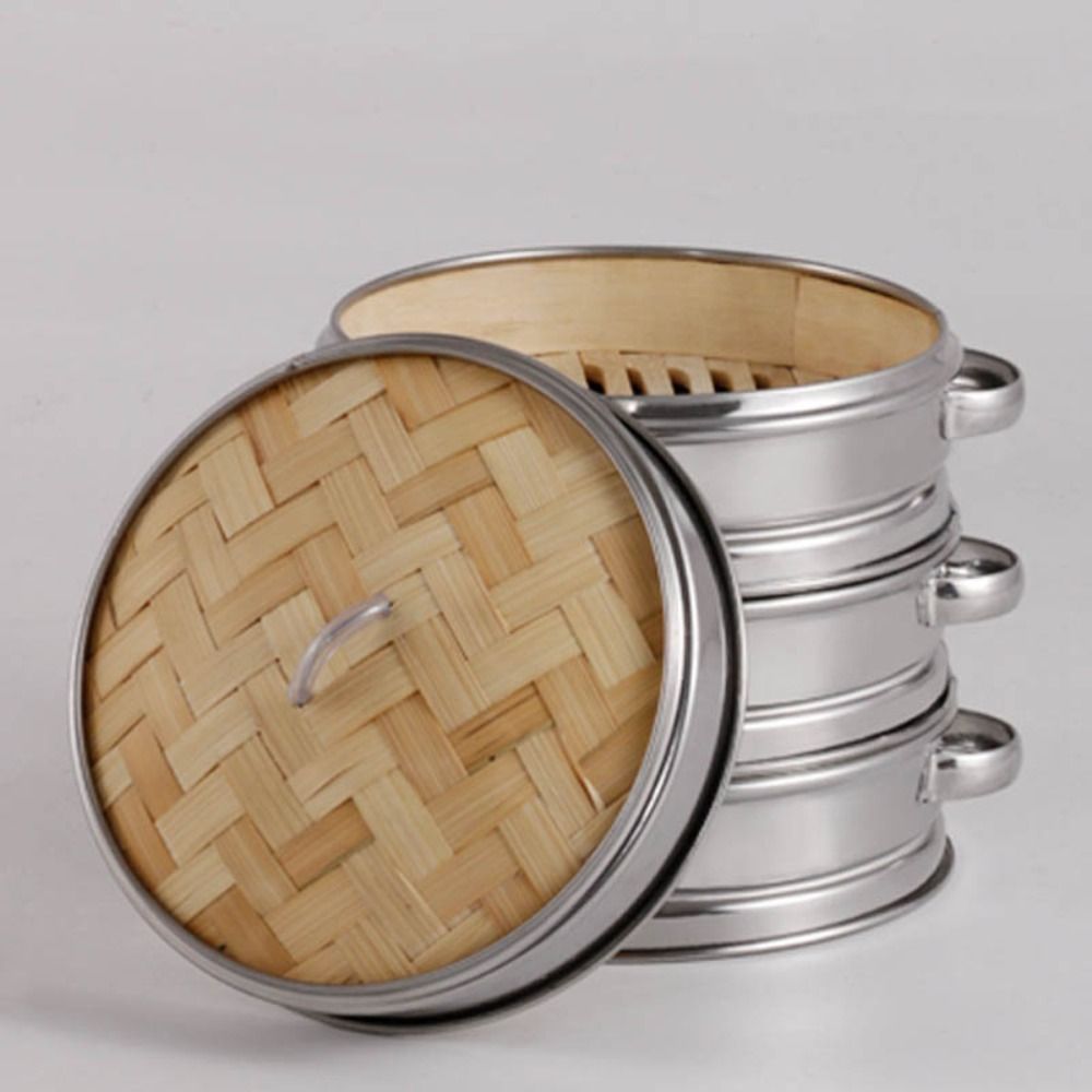 New Bamboo Bamboo Steamer Weav – Food Snacks Basket recenzja i cena