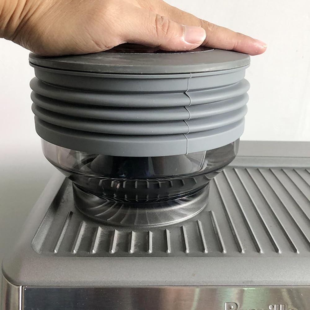Silikonowy mieszek i zbiornik  – Breville Espresso Bes870 recenzja i cena