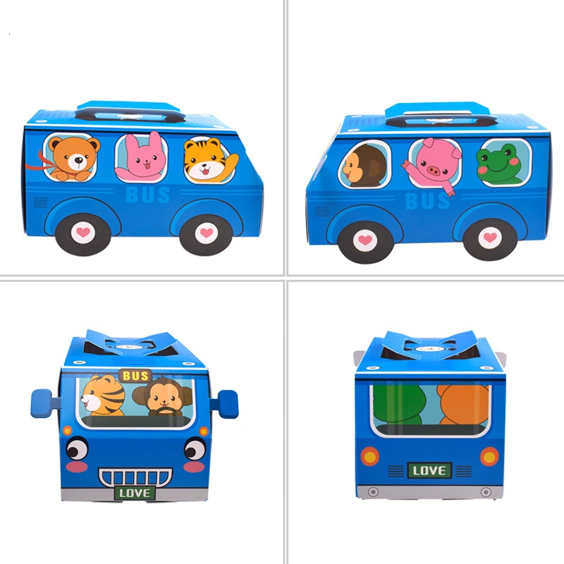 6 SZT. Pudełka Prezentowe z Uc – Food Snacks For Kids recenzja i cena