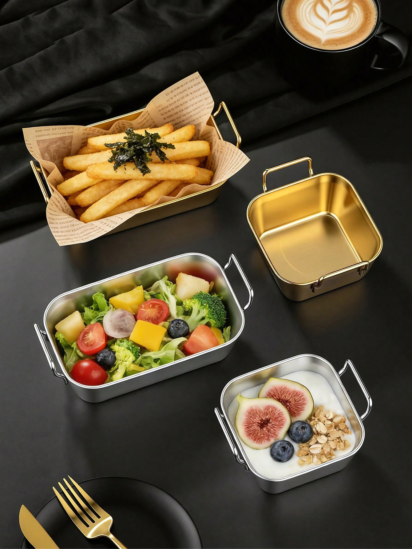 1 szt. Koszyk na frytki ze sta – Food Snacks Basket recenzja i cena