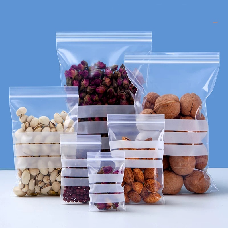200 szt. Przezroczyste PE Tore – Food Snacks Label recenzja i cena