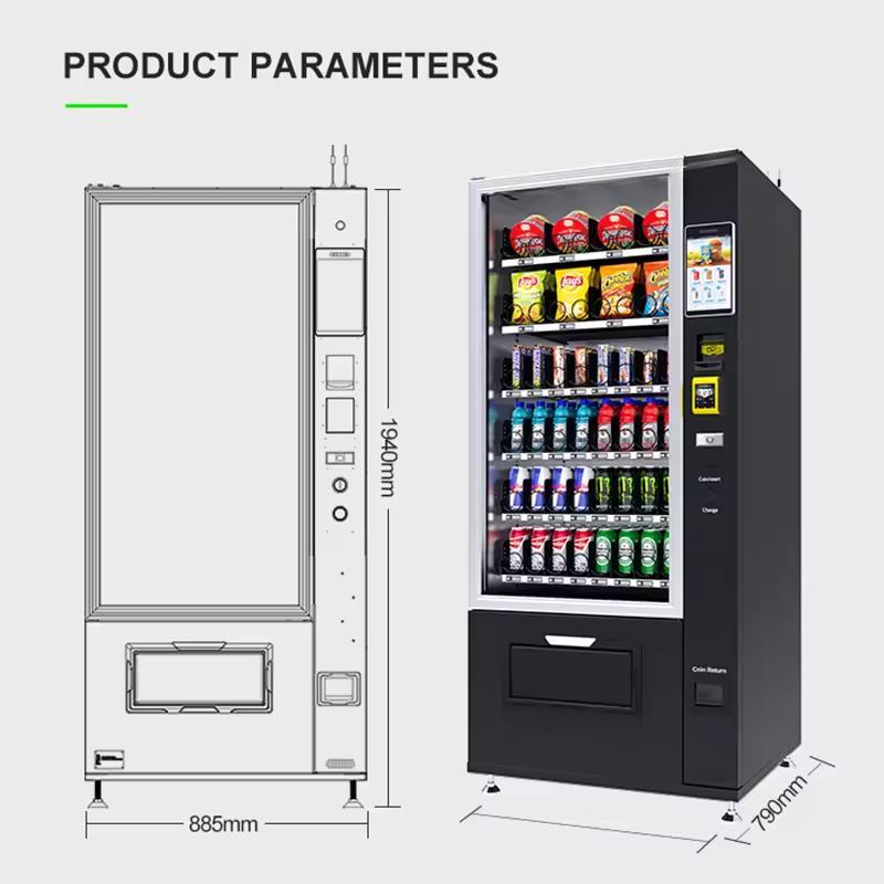 Automat Sprzedający Klasyczny  – Food Snacks In Usa recenzja i cena