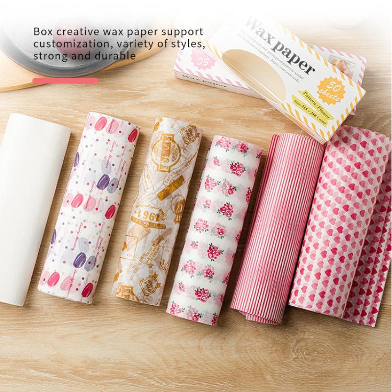 50 szt. Kolorowe, wzorzyste pa – Food Snacks Basket recenzja i cena