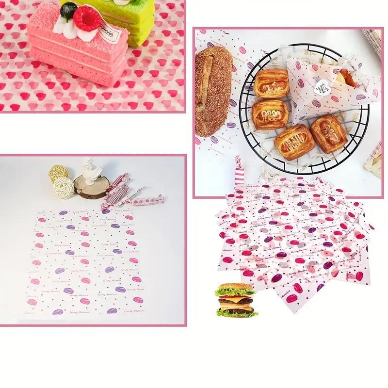 50 szt. Kolorowe, wzorzyste pa – Food Snacks Basket recenzja i cena