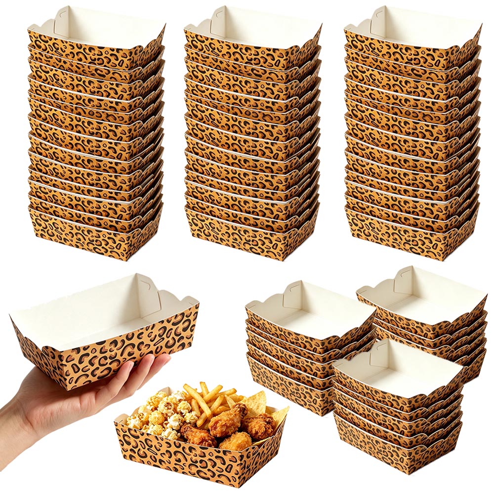 12-100 szt. Jednorazowe papier – Food Snacks Party recenzja i cena