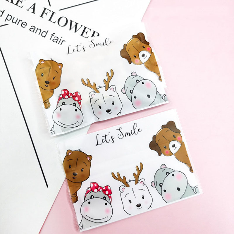 100 szt. Torebki plastikowe na – Food Snacks For Baby Shower recenzja i cena