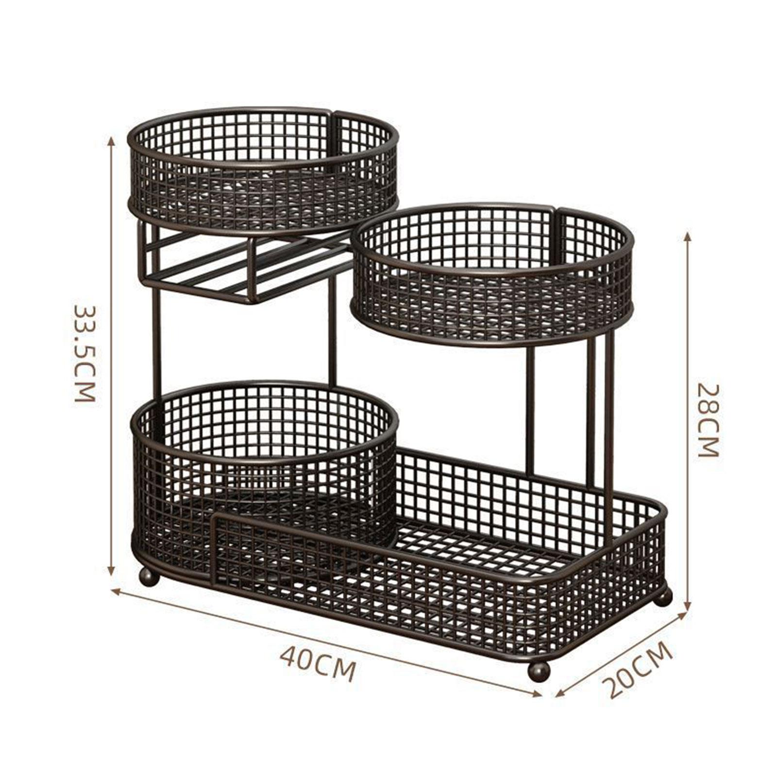 Duży metalowy koszyk na owoce, – Food Snacks Basket recenzja i cena
