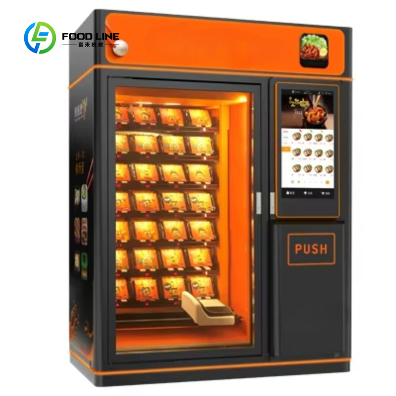 Automat do sprzedaży na gorąco – Food Snacks In Usa recenzja i cena