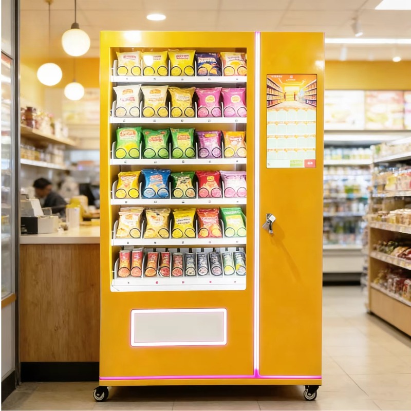 Automat do sprzedaży przekąsek – Food Snacks In Usa recenzja i cena
