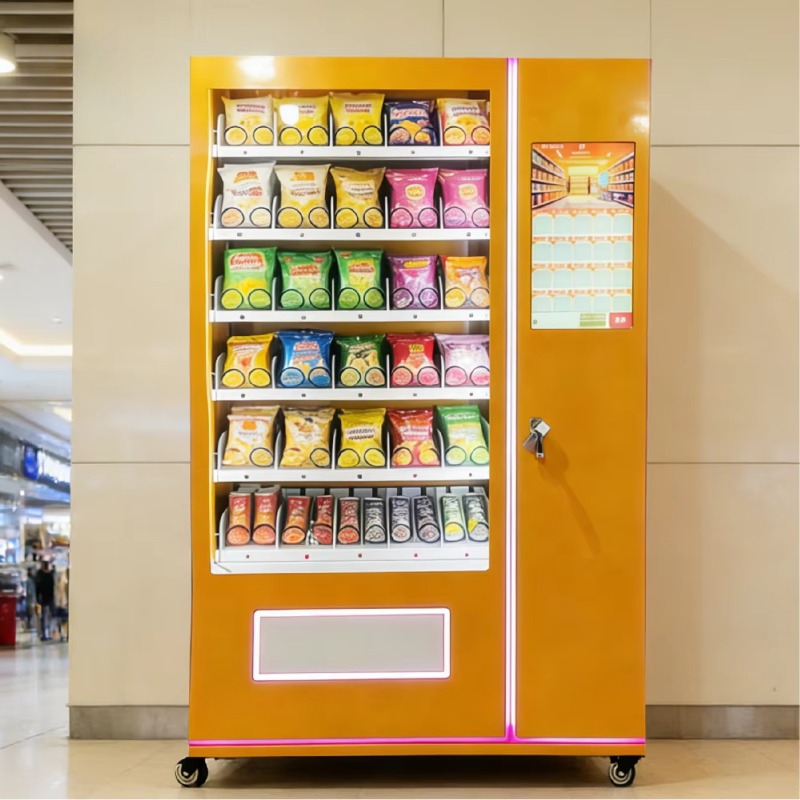 Automat do sprzedaży przekąsek – Food Snacks In Usa recenzja i cena