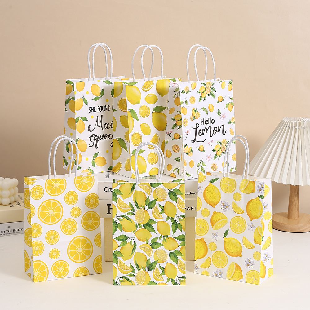 6 szt. Tropikalne Letnie Torby – Food Snacks Party recenzja i cena