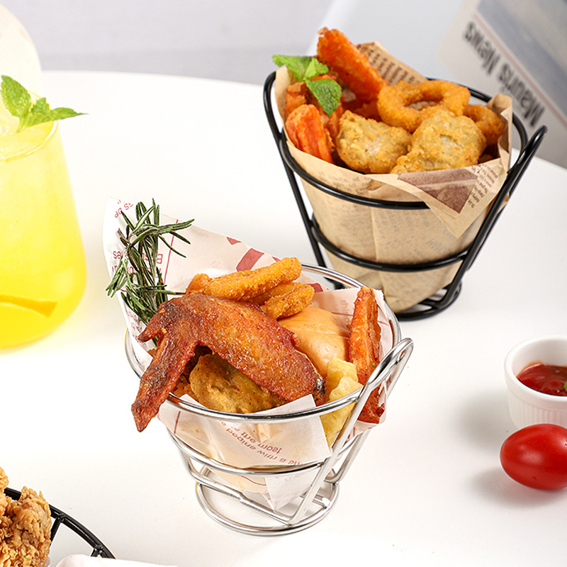 Koszyk na frytki, wiaderko na  – Food Snacks Basket recenzja i cena